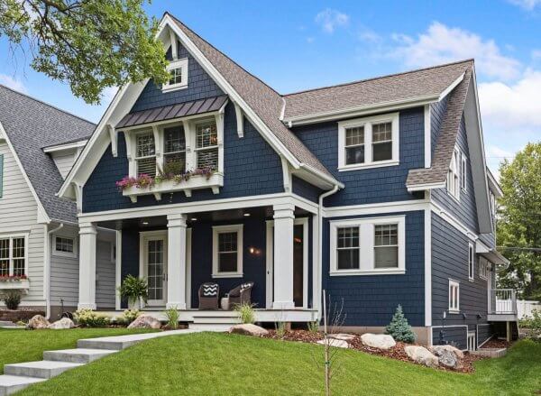 Exterior home siding - installation cost of James Hardie, cedar, vinyl siding in Atlanta