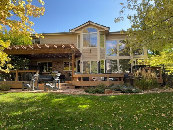 Finished James hardie siding installation on residential home