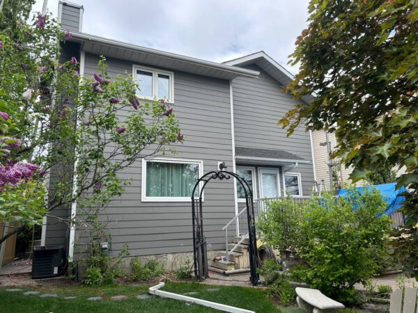 House renovation featuring new James Hardie siding