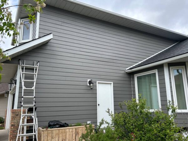 House renovation featuring new James Hardie siding materials