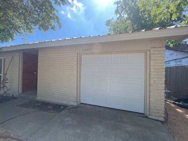 Wood to JH Soffit, fascia and siding.