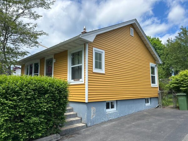 Residential home siding improvement project in Halifax