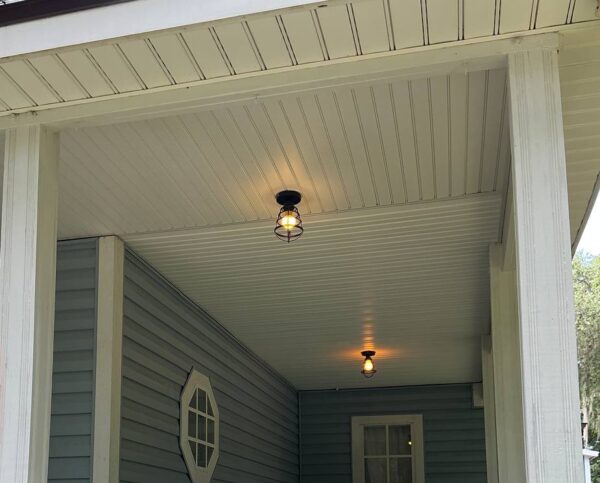 Home exterior renovation with new siding