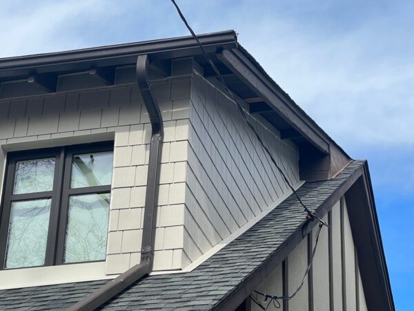 Installation of JH straight edge shingles on top of stucco