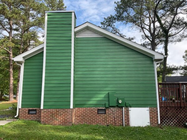Residential home siding improvement project in Billiard green