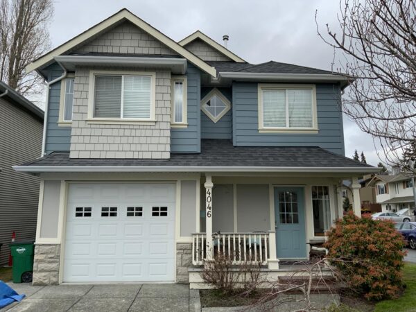 Home exterior renovation with new siding in Victoria