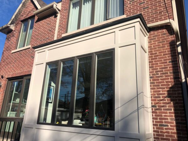 Completed James Hardie siding project
